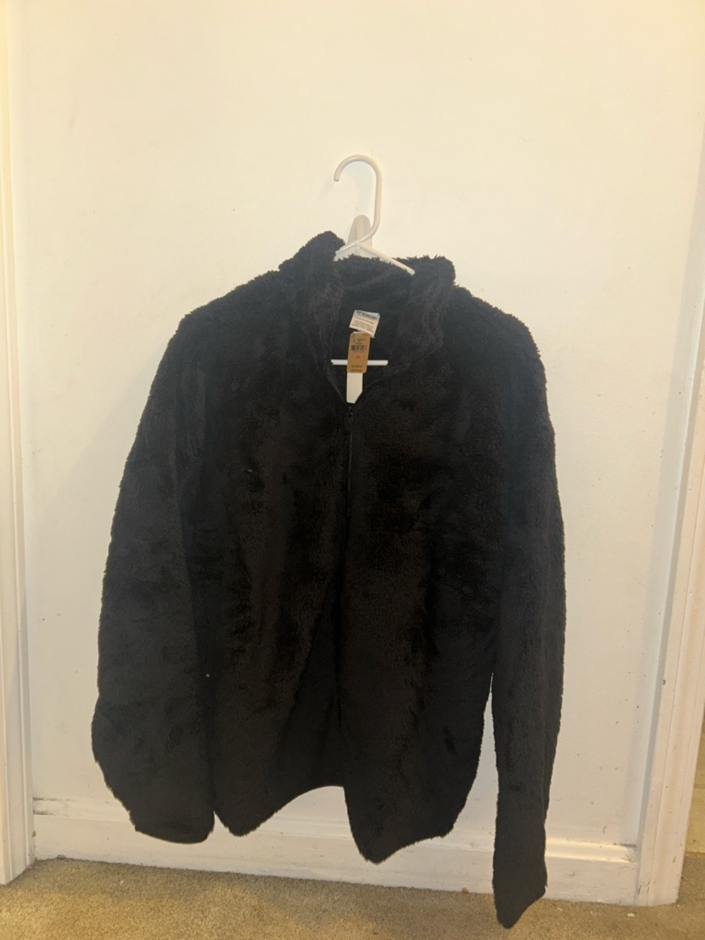 PINK black fleece jacket